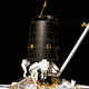 Illustration for article titled A Robotic Arm in Space Mixes Brawn and Beauty